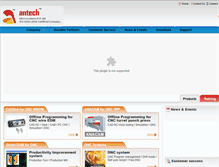 Tablet Screenshot of antechmicro.com